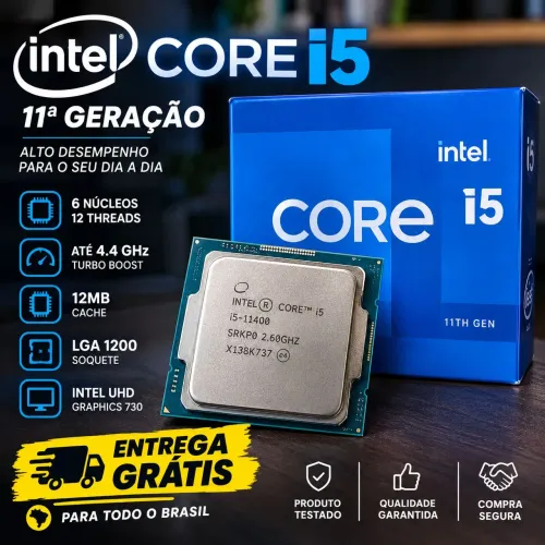 Processador core i5-11400 2.60Ghz