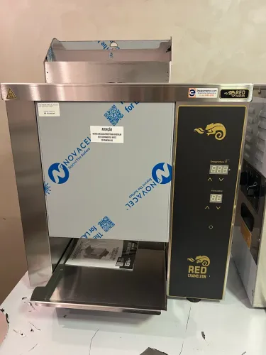 Tostadeira de pães vertical red chamaleon nova pronta entrega 