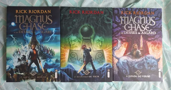 Trilogia Livros Magnus Chase