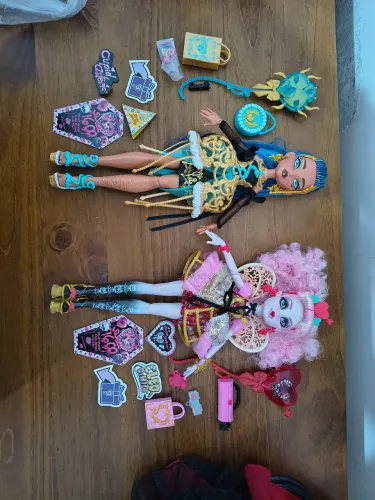 Monster high- Cupido e Cleo scary sweet birthday 1600 - lote