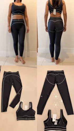 Kit roupa Alo Yoga preto novo - M ou P 