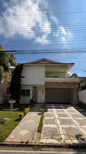 Casa com 3 dormitórios para alugar, 486 m² por R$ 14.000,00/mês - Condomínio Arujá 5 - Aru