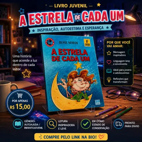 Livro Juvenil: A estrela de cada um