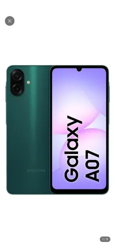 Celular Samsung Galaxy A07 128GB, 4GB, Câm. 50MP, Tela 6.7 - preto