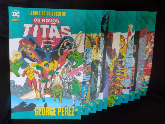 Lendas do universo DC os novos titãs (número 1 até 11)