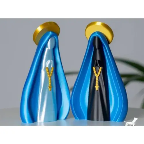 Santa Maria Aparecida Minimalista Brilhante(brinde, presente criativo, lembrancinha)