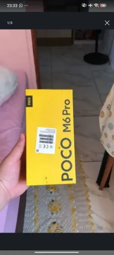 Troco em iPhone. Poco M6 pro 256g com NF