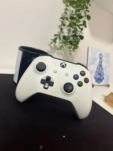 CONTROLE XBOX BRANCO À VENDA!