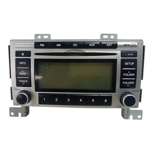 Rádio Som Cd Player Hyundai Santa Fé 2007 2008 2009 A 2013