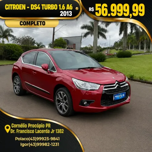 Citroen DS4 1.6 Turbo 16V 5P Aut. 2013