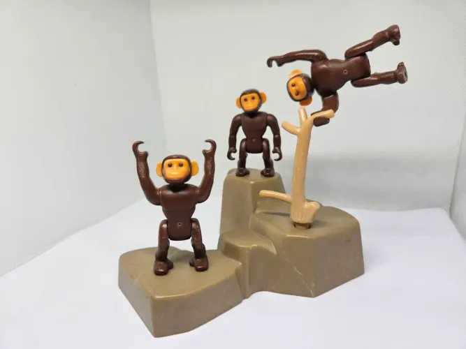 Playmobil Trio de Macacos
