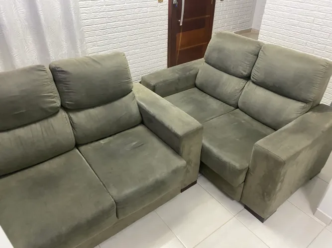 Sofás retráteis 2 lugares 