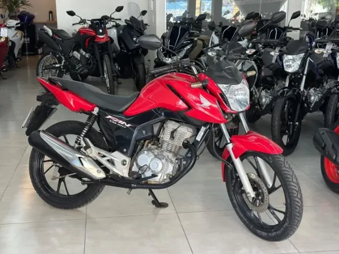 Honda CG FAN 160 2023 Vermelha - Mepal Motos