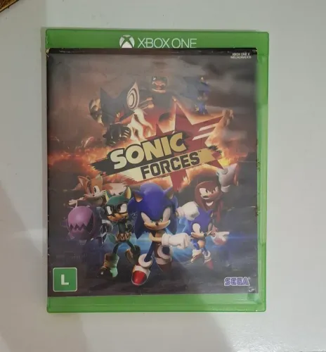 Sonic Forces- Xbox one, mídia física 