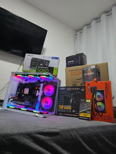 PC Gamer - RTX 5060 + RYZEN 7 5700X + 32GB + 1TB NVME - ACEITO PS5