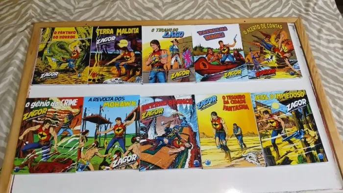 ZAGOR AS HISTÓRIAS PERDIDAS COM 20 EDIÇÕES COMPLETA -  PARA COLECIONADORES - NOVO