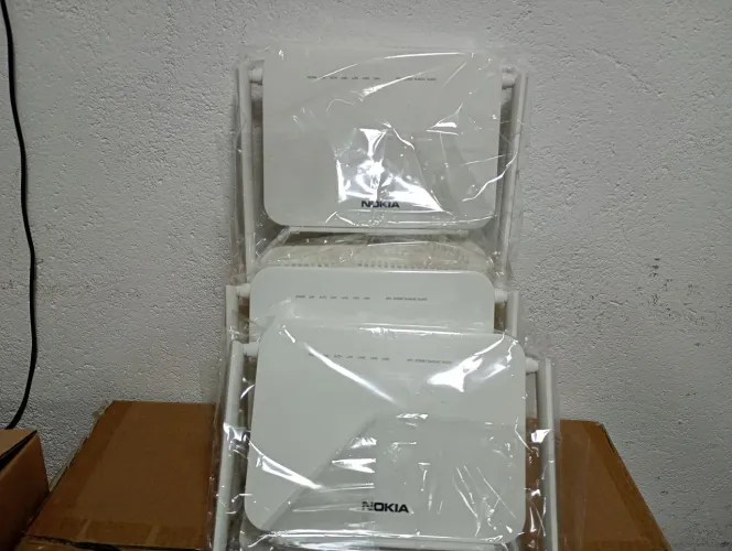 Lote 20 ONU Nokia G-1425G gpon Dualband + Fontes 