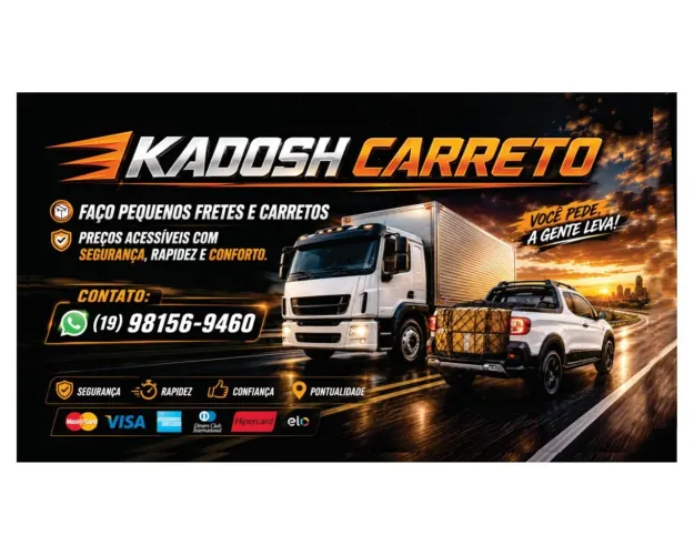Frete carreto e mudança 