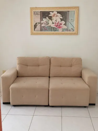 Sofá retrátil 3 lugares