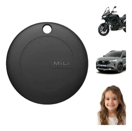 Localizador Rastreador Mitag Android Smart Tag Portátil Preto