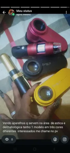 Aparelhos dermatológicos e estéticos 
