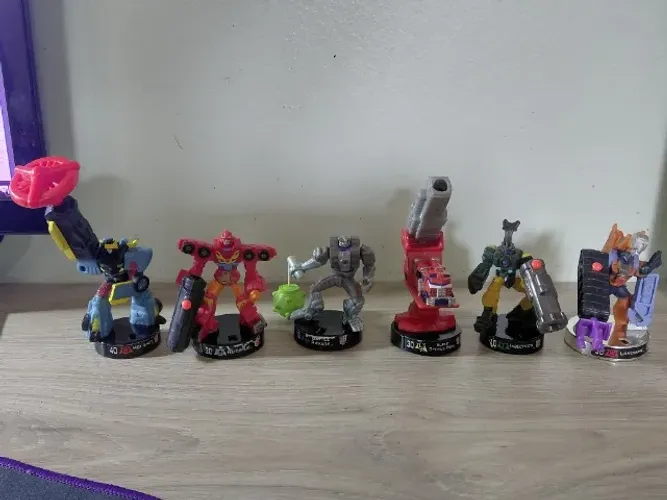 Lote figuras Transformers Attacktix 2006 Hasbro