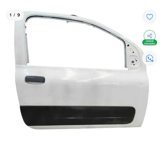 PORTA DIREITA FIAT FIORINO 2014 2015 2016 2017 2018 2019 2020 2021 2022 2023 