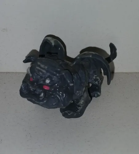 ACESSORIO BONECA BONECO MONSTER HIGH CLAWD WOLF PET G1 ROCKSEENA BULDOGUE GARGULA