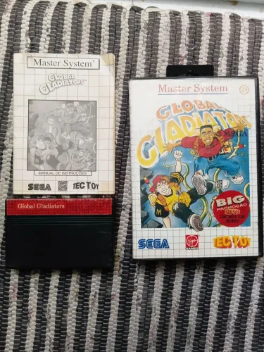 Jogo Master System Global Gladiators