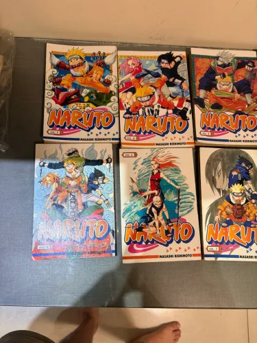 12 primeiras edições manga Naruto