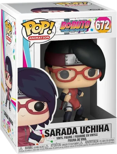 Compatível Original Funko Pop Boruto - Naruto Next Generation: Sarada Uchiha 672