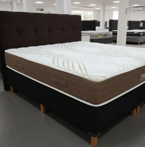 Cama Queen de molas ensacadas individualmente promoção 