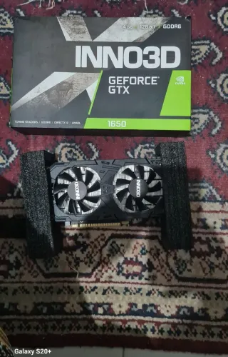 Placa de video GTX 1650 4gb ddr6