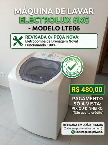 Máquina de lavar roupas