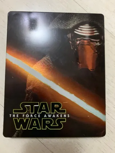 Steelbook Blu Ray Star Wars The Force Awakens - Otimo Estado