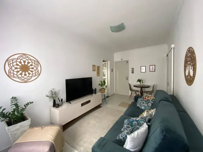 Apartamento 01 dormitório a venda no Embaré, Santos - SP.