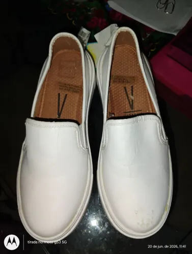 Sapato branco femenino