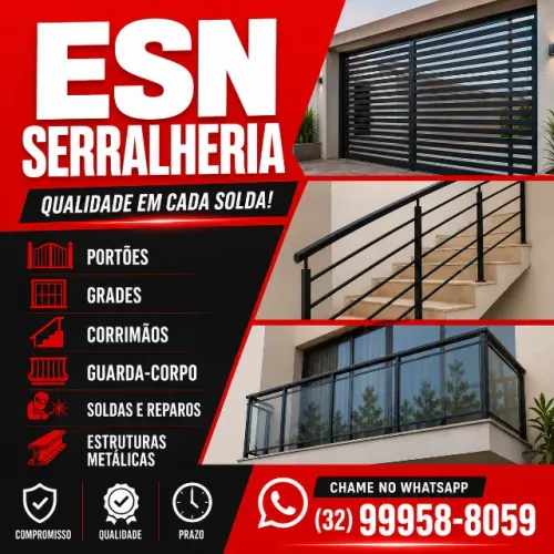 Serralheria em Geral | Orçamento Rápido | Qualidade e Preço Justo
