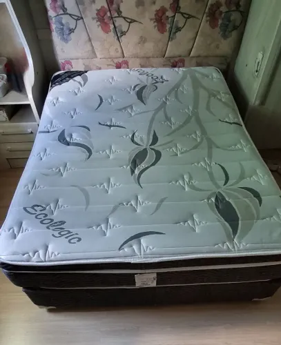 Conjunto Box Casal Ortobom Exclusive Ortopillow