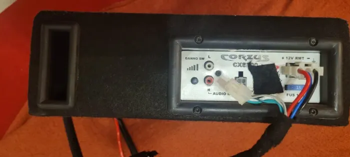 ? Caixa de Som Subwoofer Slim Corzus CSX200 12V - Automotiva