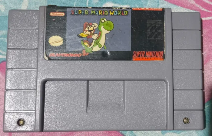 Jogo Mario World Snes Original
