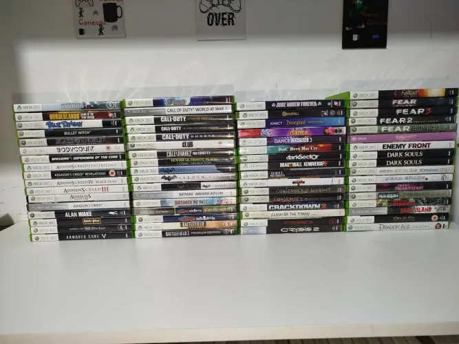 Jogos Xbox 360 (valores na descrição)