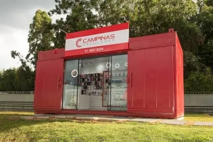 Loja Container Moderna - Personalizada, Pronta para Vender e de Alta Qualidade