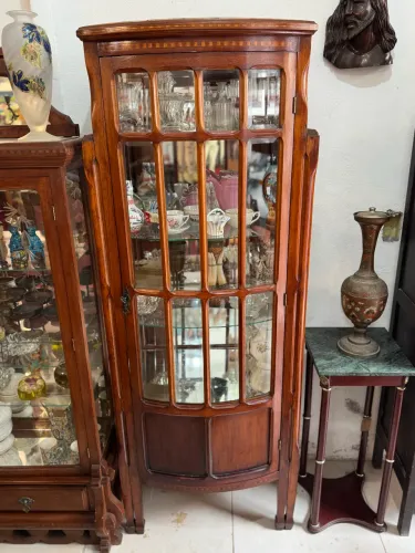 Cristaleira Art Nouveau Antiga