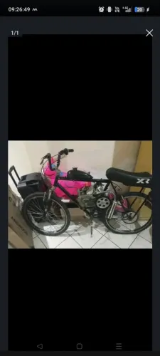 Bicicleta motorizada 4 tempo