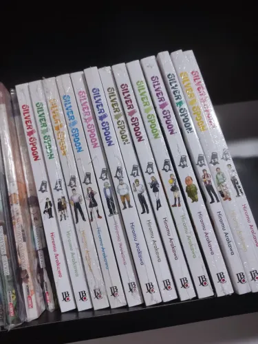 Mangá Silver spoon volume 1 ao 13 jbc