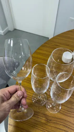 Taça de Vinho e champanhe