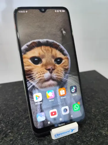 REDMI NOTE 8 64 G, IMPRESSÃO DIGITAL, CARREGADOR ORIGINAL, PELÍCULA 9D