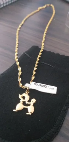 SP PROMOÇÃO PRA SAIR LOGO! LINDA CORRENTE FEMININA BANHADA A OURO 18K NOVA<br>
