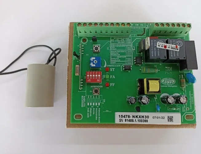 Placa Rossi R$199,00 / Capacitor R$22,99